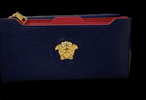 versace geldbörsen|Versace card case.